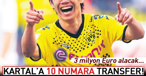 Kagawa adım adım Beşiktaş’a