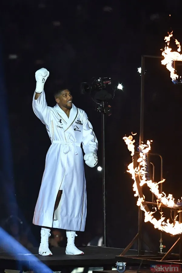 Anthony Joshua - Wladimir Klitschko maçı nefes kesti! - 30