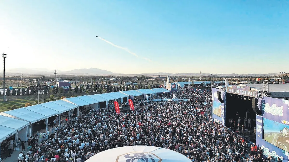 Konya bilim festivaline ev sahipliği yaptı