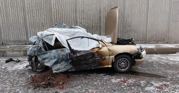 Samsun’da feci olay! Arıza yapan otomobile tır çarptı: 2 kişi yanarak öldü