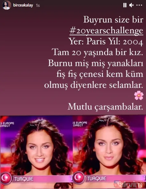 Ünlü isimlerden 20’li yaşlar challenge akımı! Kimisi kendine hayran bıraktı kimisi ‘yok artık’ dedirtti işte o paylaşımlar… - 2