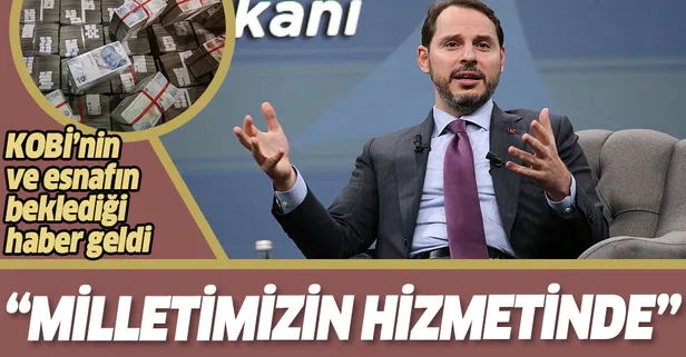 Son dakika: Hazine ve Maliye Bakanı Berat Albayrak'tan KOBİ'lere destek paketi açıklaması