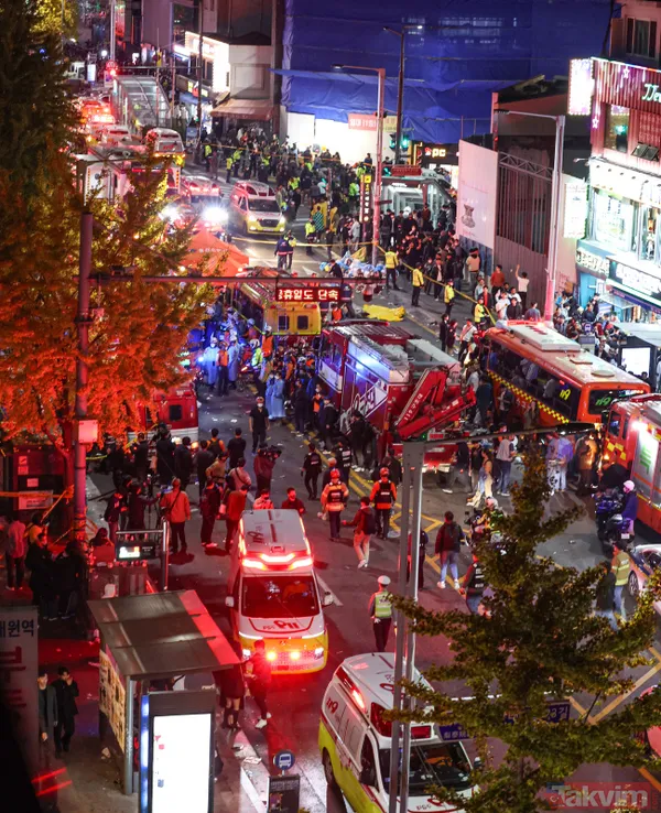 Seul'de Cadılar Bayramı izdihamı! Çok sayıda ölü ve yaralı var! Türk vatandaşlar o anları anlattı - 21