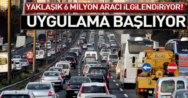 Hurda araç teşviki uygulaması başlıyor