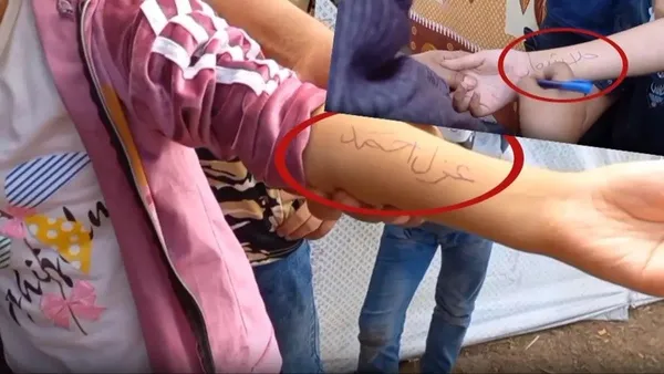 1697973643894.jpeg Filistinli çocuklar şehit olmadan önce isimlerini böyle yazmışlardı! İnsanlığı ağlatan görüntü-3