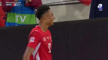 İsviçre 3-0 Kuzey Makedonya GOL: D. Ndoye