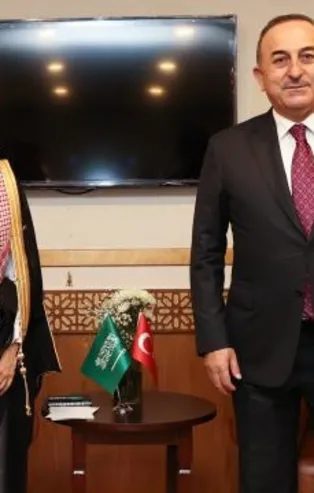 Dışişleri Bakanı Mevlüt Çavuşoğlu, Suudi mevkidaşı Farhan ile görüştü