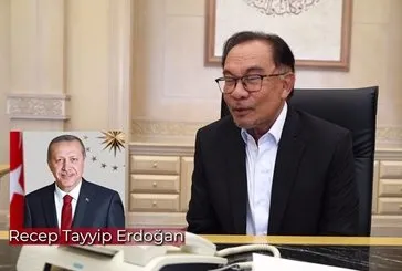Malezya Başbakanı Enver İbrahim’den tebrik telefonu