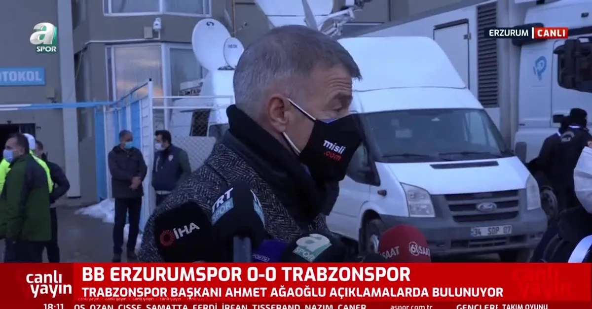 Trabzonspor Başkanı Ahmet Ağaoğlu'dan FIFA açıklaması