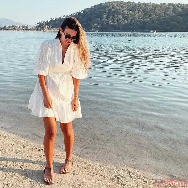 EDHO'nun Ömür Façalı'sı Ceren Benderlioğlu’ndan iskelede havalı poz! Ortalık yandı kavruldu Emir Benderlioğlu detayı dikkat çekti - 2