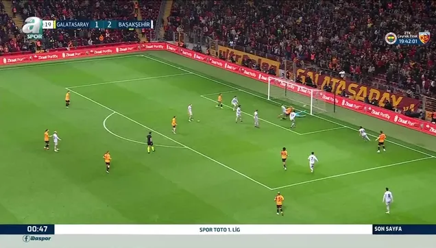Galatasaray 2-3 Başakşehir (MAÇ SONUCU-ÖZET) Galatasaray kupaya veda etti!