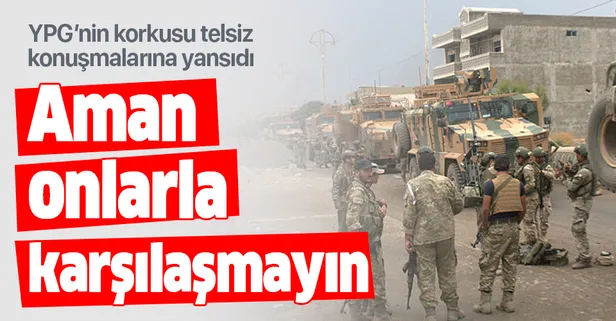 YPG'nin SMO korkusu telsiz konuşmalarına yansıdı