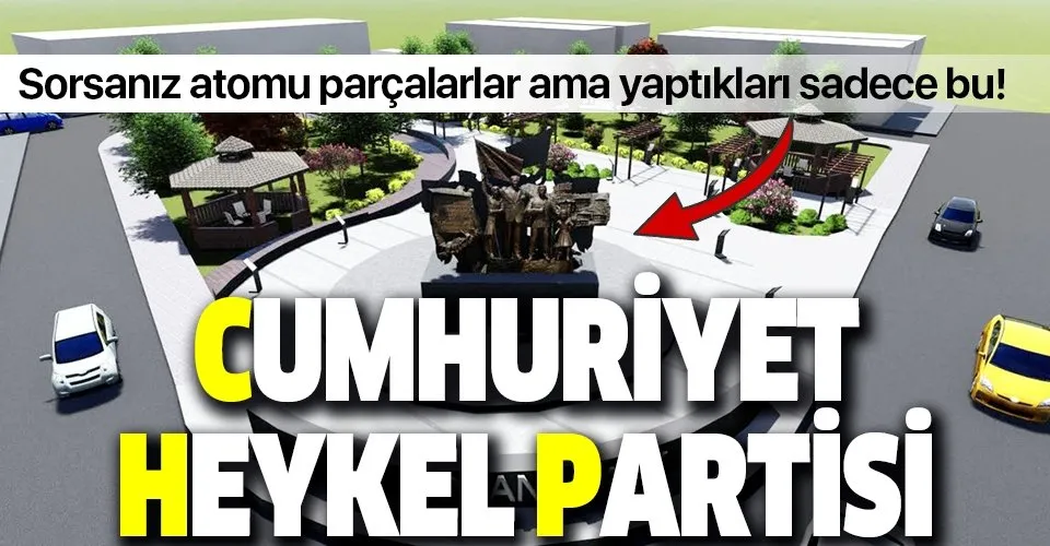 Belediyecilikten Anladiklari Bu Chp Li Samsun Atakum Belediyesi Yine Heykel Dikti Takvim