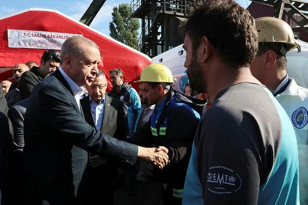 Amasra'da maden faciası! Başkan Erdoğan yaralıları ve şehit ailelerini ziyaret etti: Arama kurtarma çalışmaları tamamlandı-9