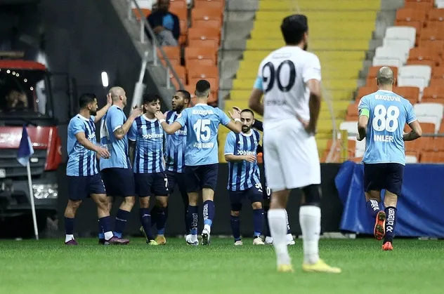 Ziraat Türkiye Kupası'nda gol düellosu! Adana Demirspor'da Assombalonga şov yaptı 4 gol attı | Adana Demirspor 4 - 3 Nazilli Belediyespor