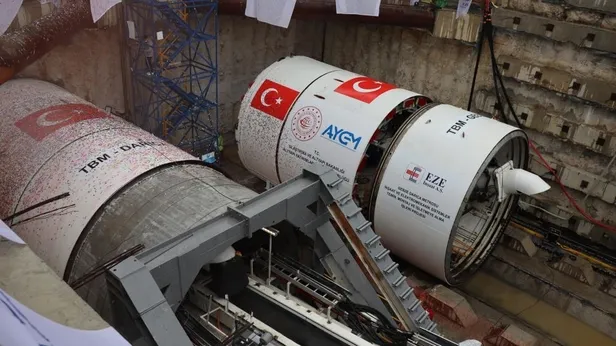Gebze OSB-Darıca Sahil Metro Hattı'nda tünel kazısına başlandı: Bir günde 330 bin yolcuya hizmet verecek-6