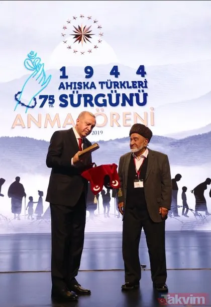Ahıska Türkleri’nden Başkan Erdoğan’a Kur’an-ı Kerim emaneti