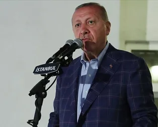 Başkan Erdoğan: Kuzey Kıbrıstaki kardeşlerimizin hakkını kimseye yedirmeyiz
