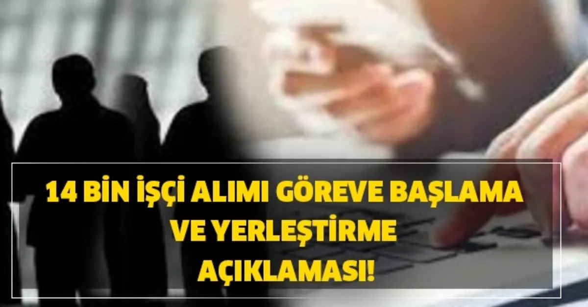 isci alimi yedek duyurusu ne zaman saglik bakanligi 14 bin isci alimi goreve baslama ve yerlestirme aciklamasi takvim