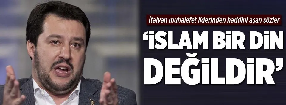 İtalyan muhalefet liderinden haddini aşan sözler!