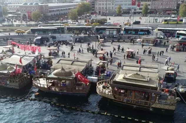 Eminönü'ndeki tekneler hakkında yeni karar!
