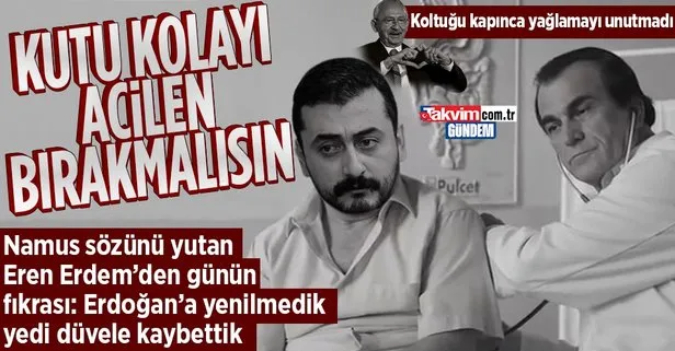 CHP’li Eren Erdem’den günün fıkrası: Erdoğan’a değil yedi düvele kaybettik