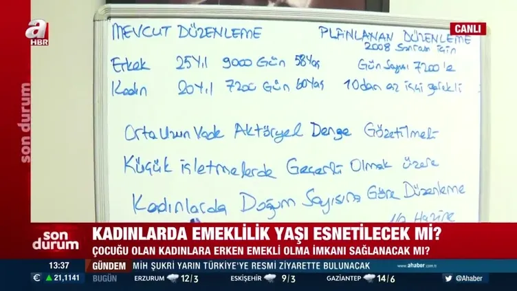 Kadınlarda emeklilik yaşı esnetilecek mi? Uzman isim A Haber'de değerlendirdi