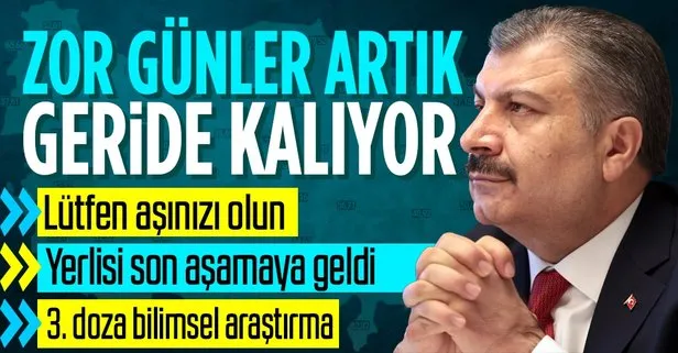 Son dakika: Bilim Kurulu Toplantısı sonrası Sağlık Bakanı Fahrettin Koca’dan önemli açıklamalar