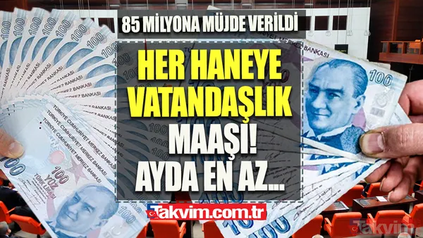 A'dan Z'ye her aileye nakit yardımı geliyor! 85.2 milyona vatandaşlık maaşı müjdesi verildi! 1-2-3-4-5 kişilik hanelere en az 10.000 TL... - 1
