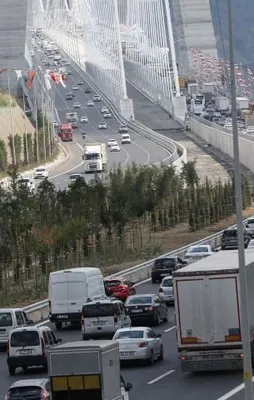 Yavuz Sultan Selim Köprüsü'ne yoğun ilgi