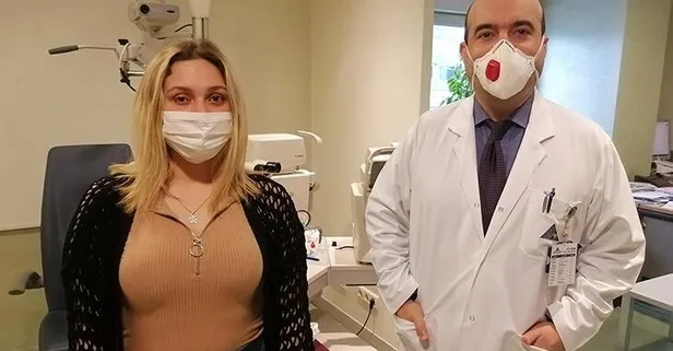 İstanbul'da “İki gözünü de kaybedebilirsin” denilen hasta operasyonla kurtuldu
