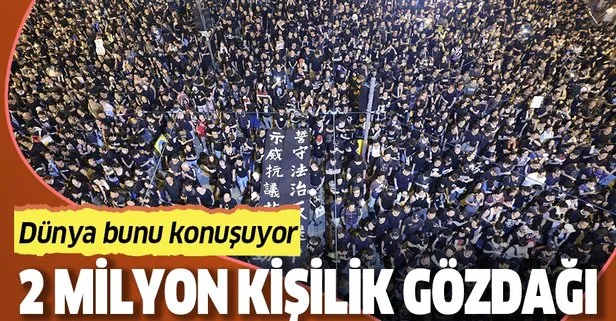 Kriz oraya sıçramıştı... 2 milyon kişiyle gözdağı