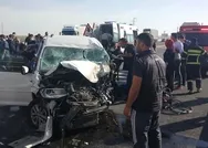 Son dakika: Konyada 3 aracın karıştığı trafik kazası: 1 ölü, 7 yaralı