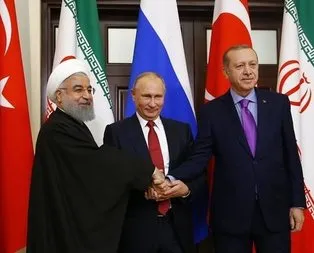 Kremlin duyurdu! Putin, Ruhani ve Erdoğan..