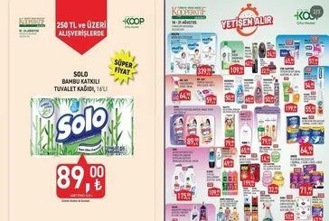 Tarım Kredi Market 19-31 Ağustos 2025 kataloğu: Yetişen Alır  kampanyasıyla 60 üründe dev indirim! Zeytin, çay, tereyağı...