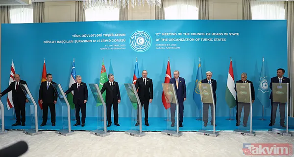 Azerbaycan'da "Türk" zirvesi! Aliyev Başkan Erdoğan'ı böyle karşıladı - 24