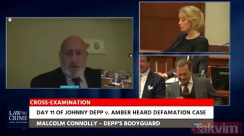 Johnny Depp Amber Heard davasında kaskatı kestiren 'cinsel organ' krizi 'görsem hatırlardım' O kahkaya boğulurken... - 5