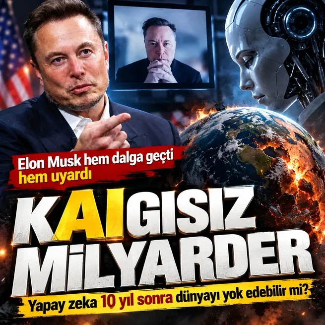Elon Musk Yapay zeka dünyayı yok edebilir mi? sorusuyla dalga geçti! Nükleer riskleri anlattı
