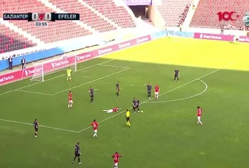 GOL | Gaziantep FK 1-0 Efeler 09 Spor