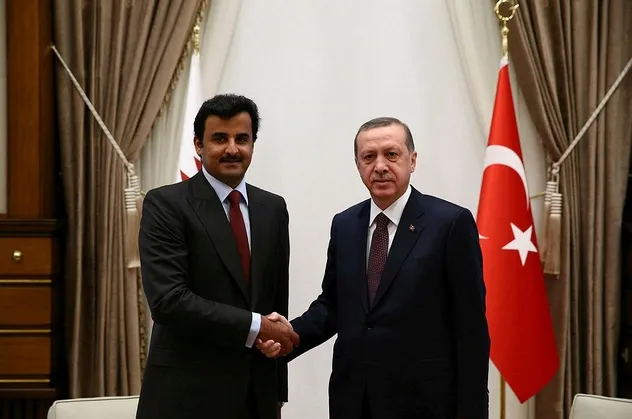 Başkan Erdoğan Katar Emiri ile görüştü