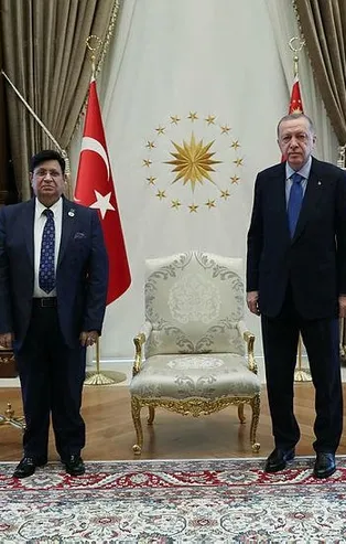 Son dakika: Başkan Erdoğan, Bangladeş Dışişleri Bakanı Momen’i kabul etti