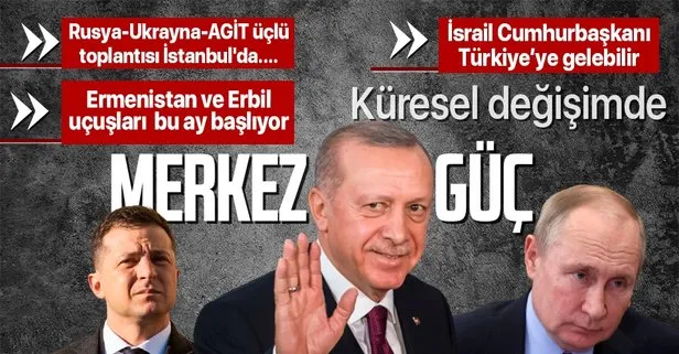 Rusya-Ukrayna-AGİT üçlü toplantısı İstanbul’da....
