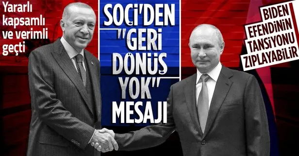 Son dakika: Başkan Erdoğan ile Rusya lideri Putin’den 2 saat 45 dakikalık zirve! Erdoğan’dan dikkat çeken S400 mesajı