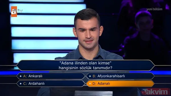 Kim Milyoner Olmak İster'e katılan işitme engelli yarışmacı azmiyle geceye damgasını vurdu! - 6