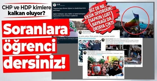 Boğaziçi’nde gözaltına alınan Zeynel Çuhadar’ın terör örgütlerine destek veren paylaşımları ortaya çıktı