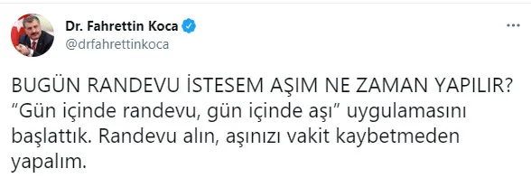son-dakika-saglik-bakani-fahrettin-koca-duyurdu-gun-icinde-randevu-ve-asi-uygulamasi-basladi-1623831948377.jpg SON DAKİKA: Sağlık Bakanı Fahrettin Koca duyurdu! Gün içinde randevu ve aşı uygulaması başladı-2