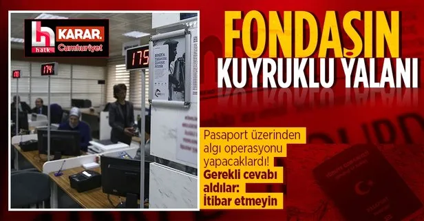 Fondaşın ’kuyruklu’ pasaport yalanı elinde patladı: Algı operasyonu tutmadı