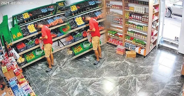 Sosyal medya bu işçiyi konuşuyor! Çamur olan ayakkabısını çıkararak markete girdi