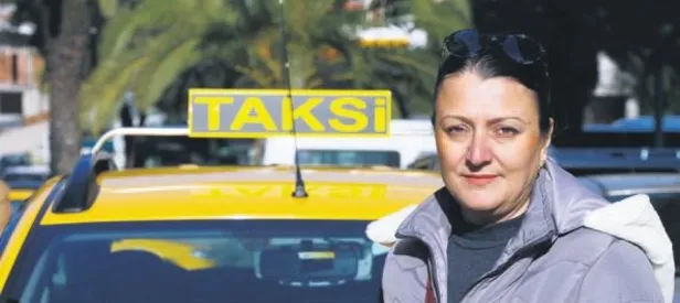 Ojeli rujlu taksiciler yolda