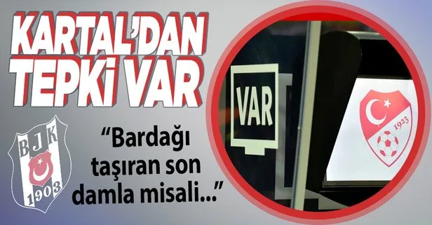 Beşiktaş’tan ’hakem’ tepkisi: VAR masasında Beşiktaş’a gol atıyorlar